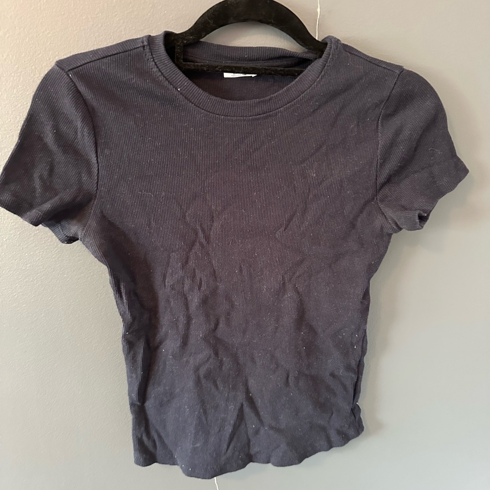 Ardene Navy Short Sleeve Tee